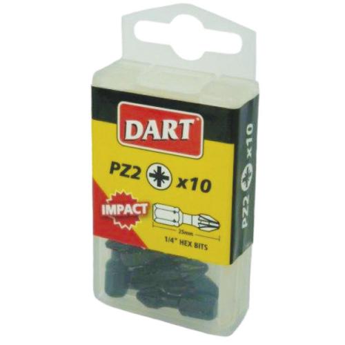 Meccion Professional Pozidriv en Torx Schroevendraaier Bit Set 10Pcs Lengte 50mm PZ1-PZ3/T10-T30 Magnetische Impact Driver Bits met 1/4 Hex Shank