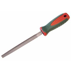 Excel Blades Mini Needle File Set – 6-Piece Hardened Steel Kit With Aluminum Handle (Flat, Round, Triangle, Half-Round, Square, Knife)