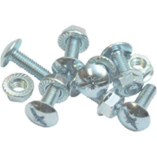 thumbnail image 2 of Zexum M6 X 40mm Roofing Bolts With Nuts – Bright Zinc Plated Steel, Ideal For Guttering & Trunking 2 of 5