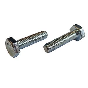 3/8" x 2" 1/2 UNC Hexagon Set Screw, Grade S, SAE Grade 5 (8.8) Zinc Plated