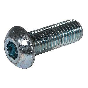 M12 x 70 Socket Button Screw, High Tensile Grade 10.9 Bright Zinc Plated, ISO 7380