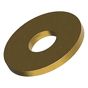 M3 (3.2x9x0.8mm) Form G DIN 9021 Flat Washer Brass, Self Colour