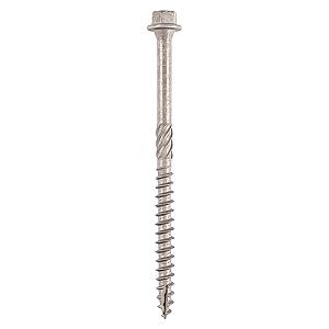 Timco 6.7 x 300 Hex Timber Index Screw A4 Stainless Steel 300INDEXSST
