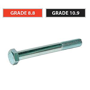 Hexagon Head High Tensile Bolts DIN 931 Grade 8.8 & 10.9 (Partially Threaded)