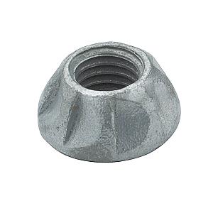 M12 Kinmar Nut Permanent (KM12P) Hard Steel Geomet