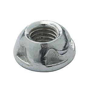 M8 Kinmar Nut Removable (KM8R) Hardened Steel Zinc Plated (CR-3)