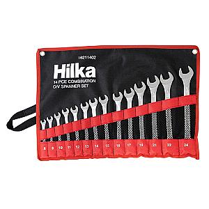 Hilka 14 Piece Comination Spanner Wallet Set 8-24mm 16211402