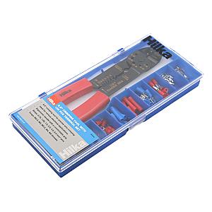 Hilka 100 Piece 8.5" Crimping Tool Set With Connectors 28603085