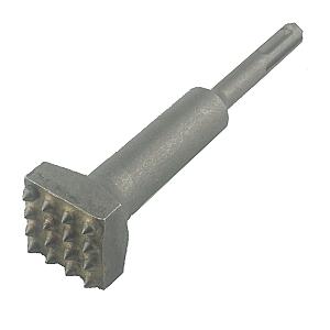 145mm SDS-Plus Bush Hammer Tool 16 PT TCT 35mm Sqaure Pad
