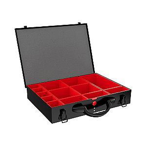 Medium Black Metal Sorta-Case 390x280x70mm SC.217MS