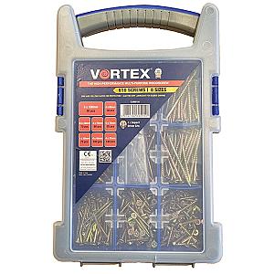 Vortex High Performance 610 Piece Woodscrew Assortment OJ695150