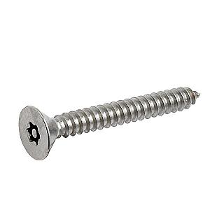 No. 4 x 1" (2.9 x 25mm) Countersunk Self Tapping Resistorx Stainless Steel (A2 304) TX-10H