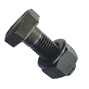 M24 x 110 HSFG High Strength Friction Grip Bolt, Nut & Through Hardened Washer, Self Colour. CE Approved
