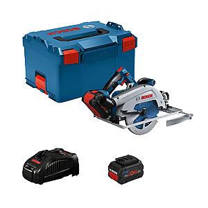 Bosch GKS 18V-68GC Bi-Turbo Circular Saw, 2 x 5.5ah batteries in L-Boxx *Refurbished*