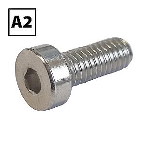 Stainless Steel Low Head Socket Cap Screws A2