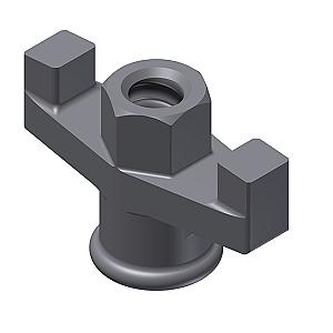 Dywidag 15mm Post Galvanised Wing Nut