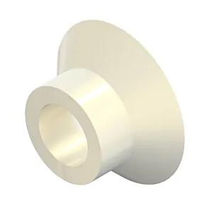 M10 x 12.4 x 5L x 22mm Countersunk Shoulder Washer, Nylon 6.6
