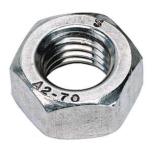 thumbnail image 2 of Hexagon Slotted Nut GB6181 A2 304 Stainless Steel Groove Hexagon 2 of 14