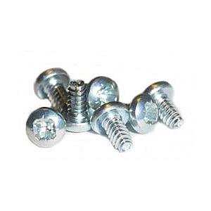 M2.5 x 8 Pan Pozi No.1 Taptite alternative screws, steel bright zinc plated DIN 7500 CE-Z