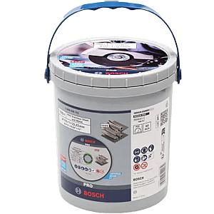 Bosch 125mm x 1mm Pro Stainless Steel & Metal INOX Cutting Discs (Bucket of 100) 2608626113