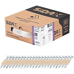 3.4 x 35mm Extra Electro Galvanised Positive Placement Nails, NO GAS (Box of 2000) CHN06-3435