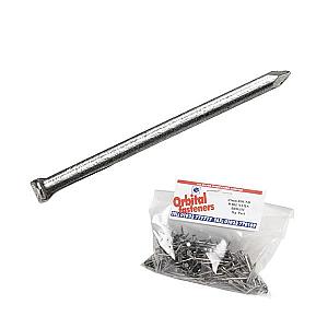 100mm Bright Oval Brad Nail 1.0Kg Pack