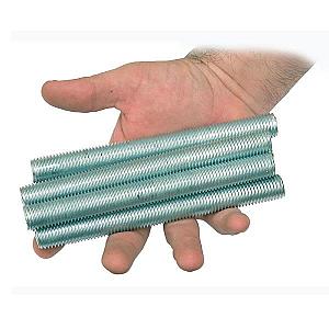 M10 x 160mm Mild Steel Allthreads / Resin Anchor Studs, Bright Zinc Plated Grade 4.6