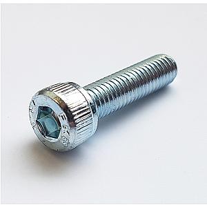 M16 x 25 Socket Cap Screw, High Tensile Grade 12.9 Bright Zinc Plated, DIN 912