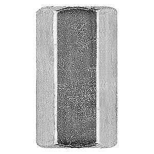 M8/M10 x 30mm Coupler Nut, 13mm A/Flat, Steel Zinc Plated