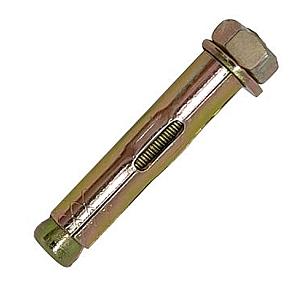 8mm (M6) x 45mm Sleeve Anchor Scell-it, Yellow Zinc Plated