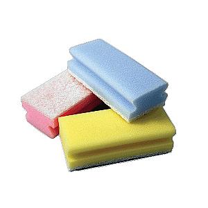 Sponge Scourers With Hand Grip (Pack of 10)