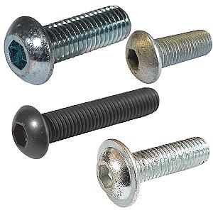 Socket Allen Button Screws. Grade 10.9. BS 4168 ISO 7380