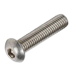 M5 x 70 Socket Button Screws, Stainless Steel A2 (304), ISO 7380