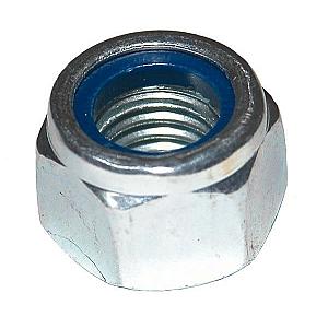 M4 Nyloc Nut Steel Bright Zinc Plated, Class 6 DIN 985 Type T Thin