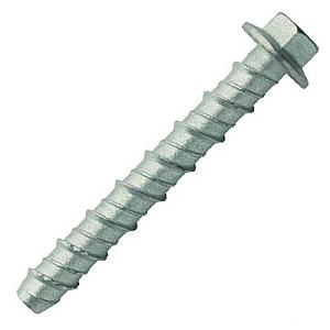 M10 x 75 Scell-It Hexagon Head Flange Concrete Anchor, Bright Zinc Plated, ETA Option 1, BT100075