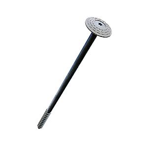 7.3 x 350mm Torx T30 Insulation Low Head Concrete Screw, Bright Zinc Plated, ICS350