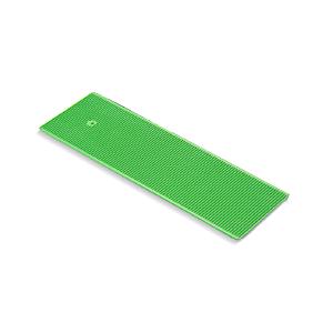 1mm Green Flat Plastic Packer 30mm x 100mm, Pack of 100