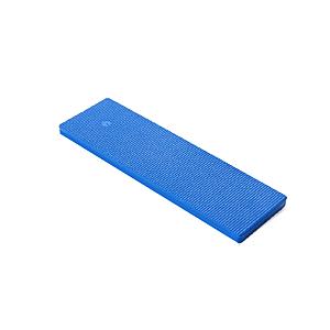5mm Blue Flat Plastic Packer 32mm x 100mm, Pack of 100