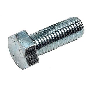 M10 x 160 Hexagon Head Set Screws High Tensile Grade 8.8 Bright Zinc Plated, DIN 933