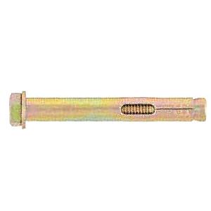 12mm (M10) x 65mm Loose Bolt Sleeve Anchor Scell-it, Yellow Zinc Plated SLHB16075
