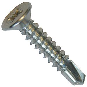 5.5 x 60 Countersunk Pozi Self Drilling Screw, Stainless Steel A2, DIN7504OZ