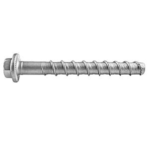 M10 X 100 Rawl R-HLX Hexagon Flang Concrete Bolt, Zinc Flake R-HLX-10X100-HF-ZF