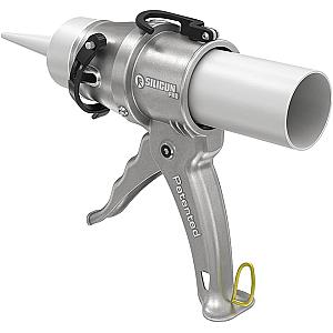 Siligun Pro Compact Silicone Caulk Gun, 24:1 Push Ratio