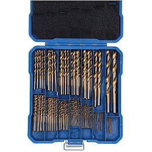 Laser 99 Piece Tin Coated HSS Drill Set In Case 1-10mm 8750