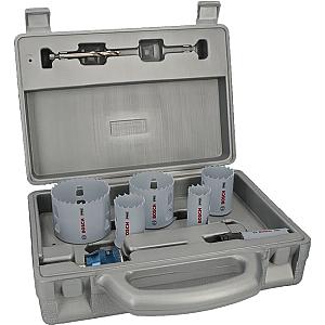 9 Piece Bosch Pro Multi Material PC Plus Hole Saw Set 20/25/32/38/51/64mm 2608594435