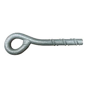M12 x 120 Excalibur Screw Eye (52mm) Bolt Mechanical Zinc