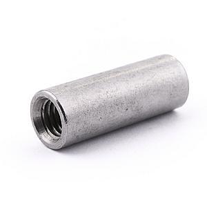 M8 x 40mm Round Connector Nut, Stainless Steel A2