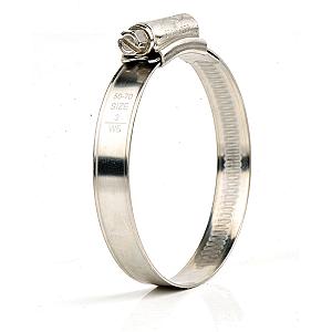 22 - 30mm Orbit Hose Clip 304 Stainless Steel (1a) BSI Kitemark