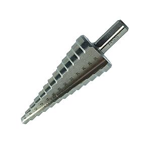 HSS Step Drill 4-30mm With 1/4" Three Flatted Shank