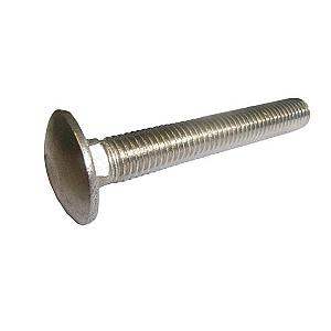 M6 x 60 Stainless Steel Coach Bolt Only, A2 (304) DIN 603 (Nuts not supplied)